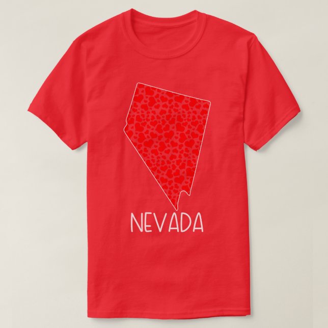 Valentine Hearts 14 T Shirt (Design framsida)