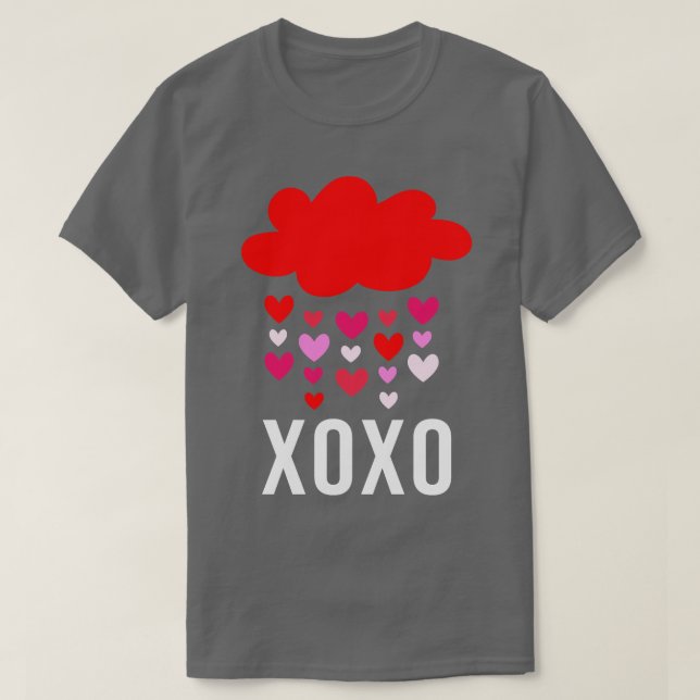 Valentine Hearts 45 T Shirt (Design framsida)