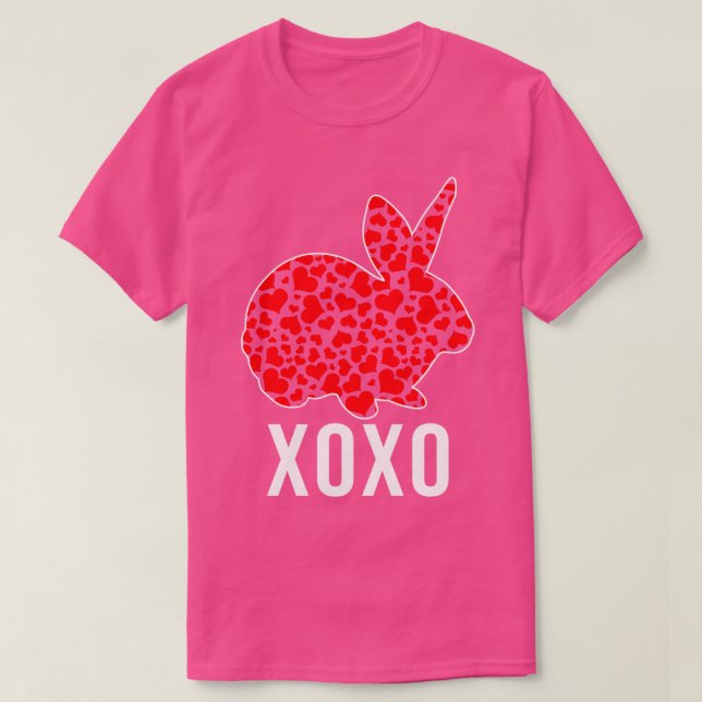 Valentine Hearts 53 T Shirt (Design framsida)