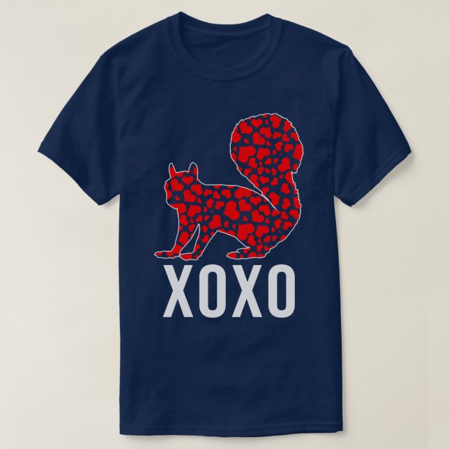 Valentine Hearts 5 T Shirt (Design framsida)