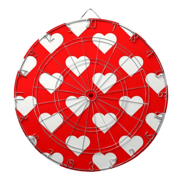 Valentine Hearts Darttavla (Framsidan)
