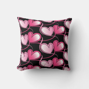 Valentine Hearts Dekorativ kudde