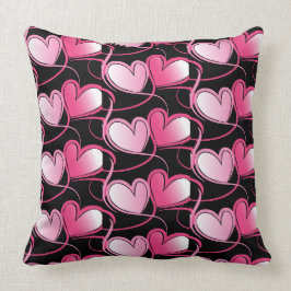 Valentine Hearts Dekorativ kudde