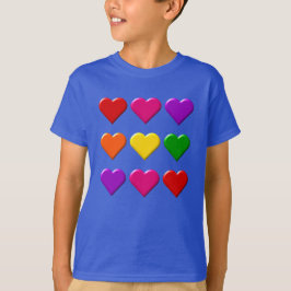 Valentine Hearts Kids T-Shirt
