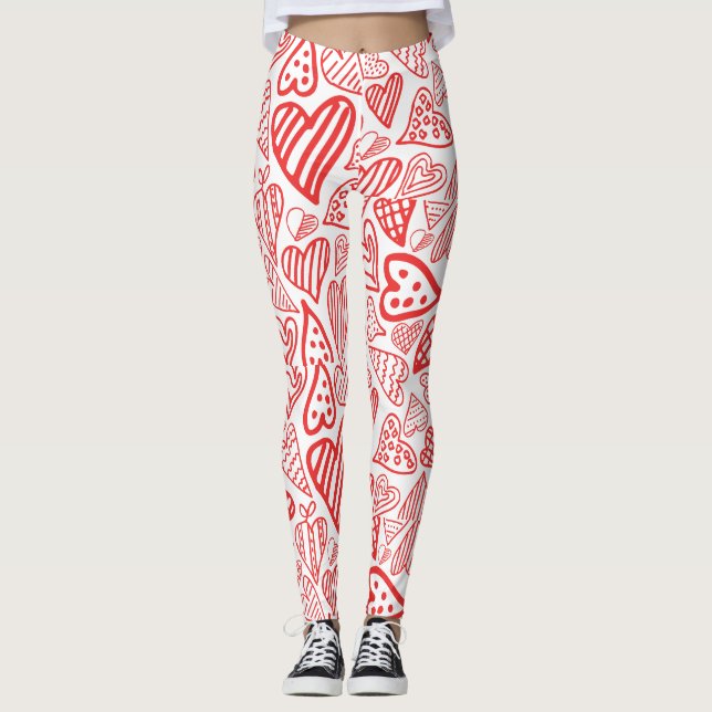 Valentine_hearts leggings (Framsida)