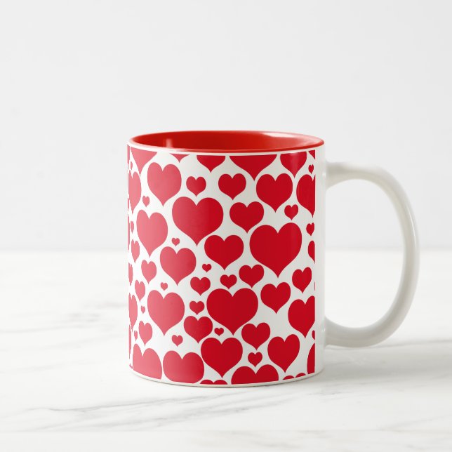 Valentine Hearts Mugg (Höger)