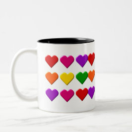 Valentine Hearts Mugg