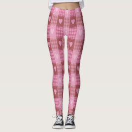 Valentine Hearts Play Leggings