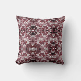Valentine Hearts Spegel | Fog Dekorativ kudde