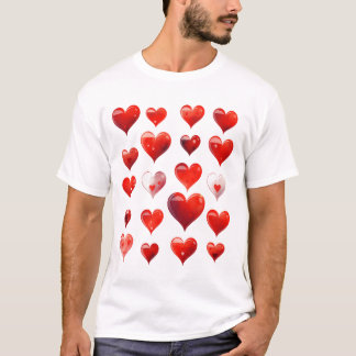 Valentine Hearts T Shirt