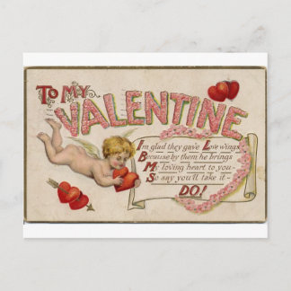 Valentine Helg Vykort
