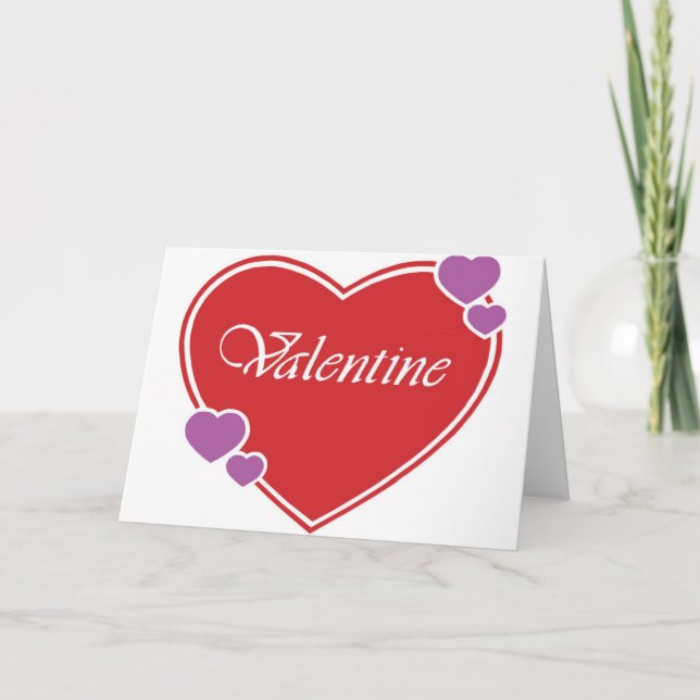 VALENTINE HELGKORT (Framsida)