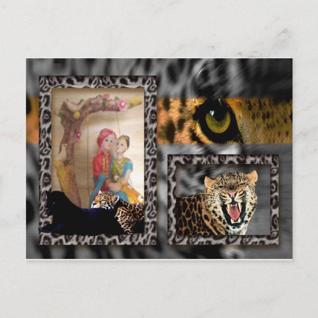 Valentine Hero Helg Vykort (Framsida)