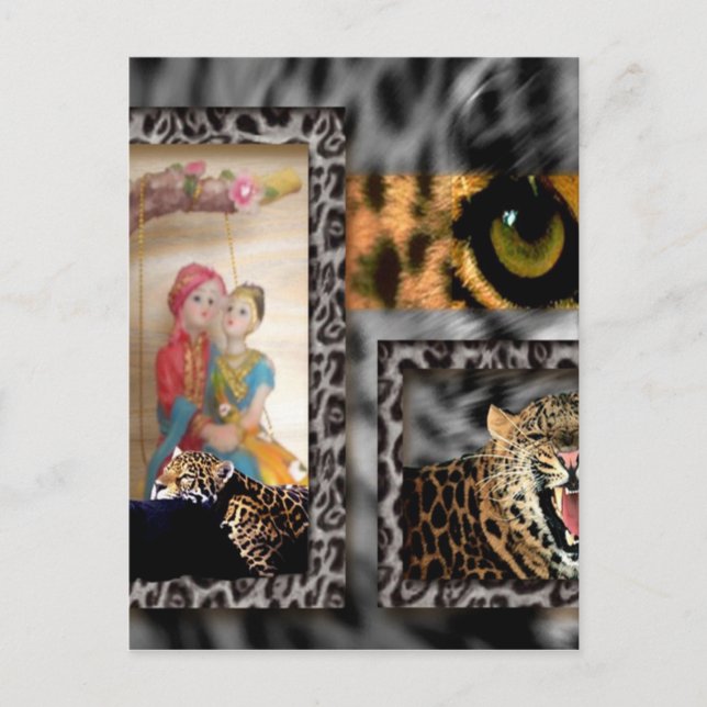 Valentine Hero Helg Vykort (Framsida)