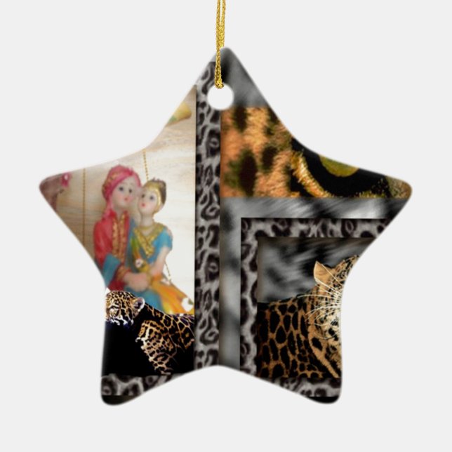 Valentine Hero Julgransprydnad Keramik (Framsidan)