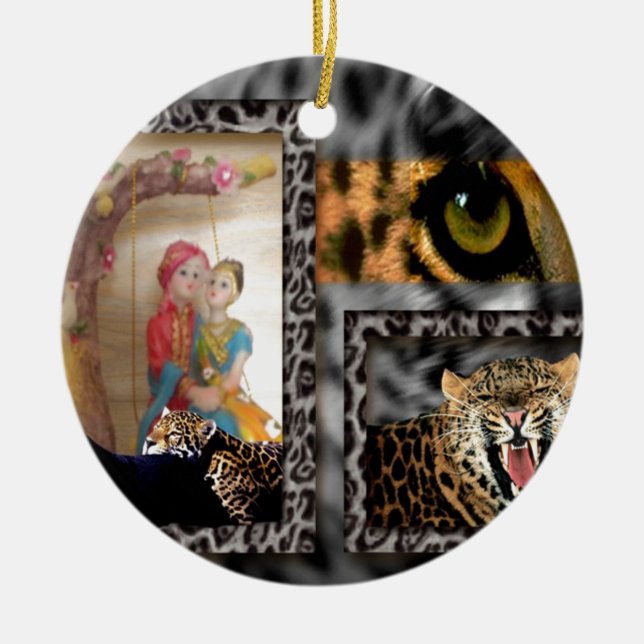 Valentine Hero Julgransprydnad Keramik (Framsidan)