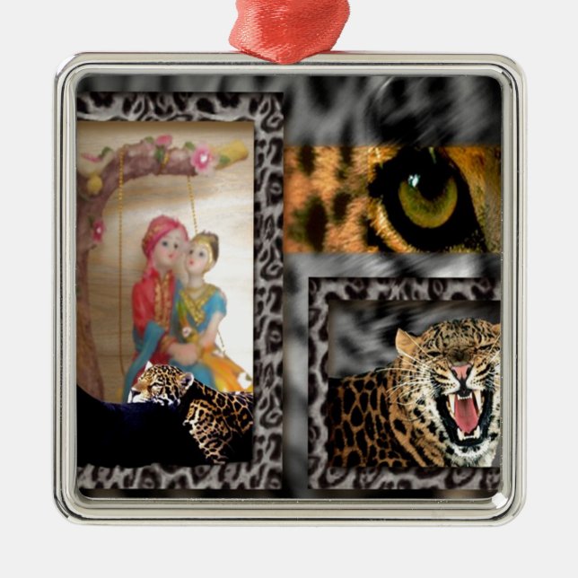 Valentine Hero Julgransprydnad Metall (Framsidan)