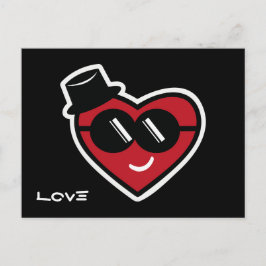 Valentine hjärta Postcard Helg Vykort