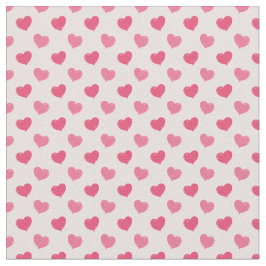 Valentine hjärtballonger på prickig bakgrund tyg