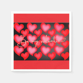 Valentine Hjärtmugg Pappersservett