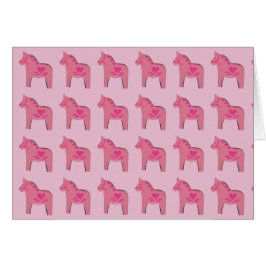 Valentine Horse Hälsningskort