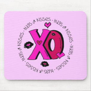 Valentine Hugs och Kisses Musmatta