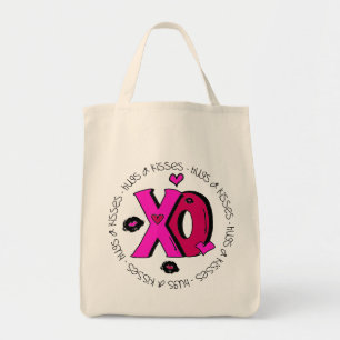 Valentine Hugs och Kisses Tygkasse