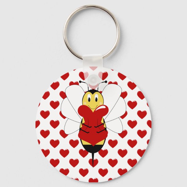 Valentine Humla Keychain Nyckelring (Framsida)