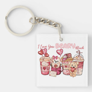 Valentine I Kärlek Du Beary Mycket