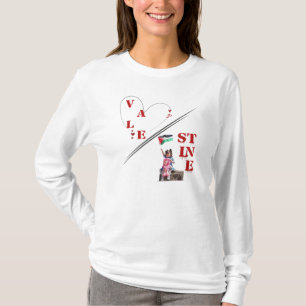 Valentine i Palestina T Shirt