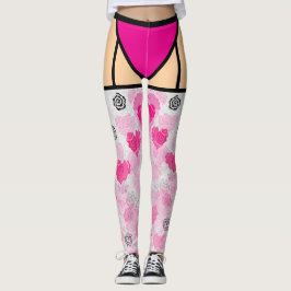 Valentine Illusion Leggings