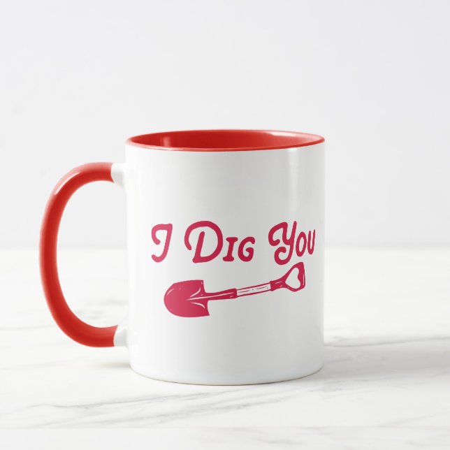 Valentine, jag Gräver dig Mugg (Vänster)