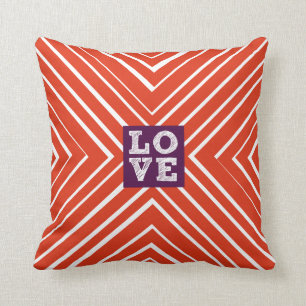 Valentine KÄRLEK Bullseye Kudde