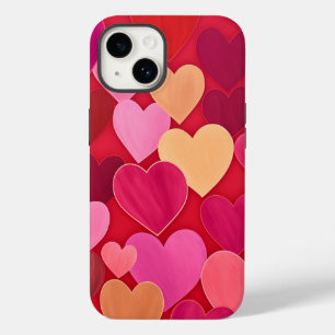 Valentine Kärlek Hearts Rosa Red