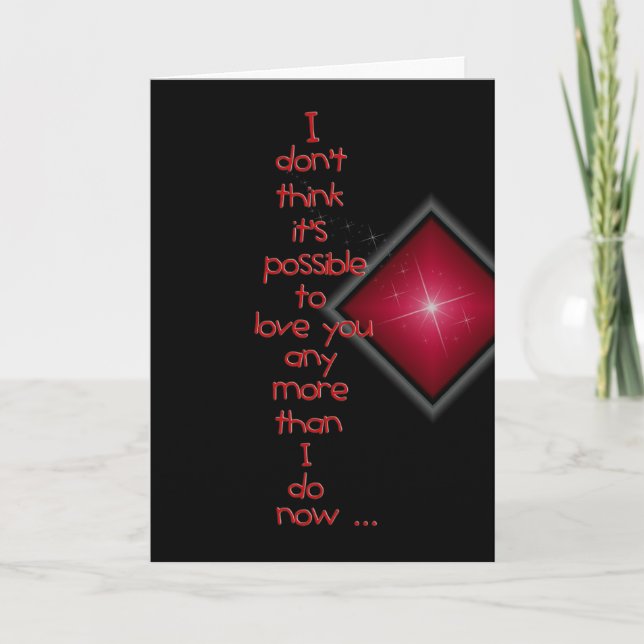 Valentine Kärlek Helgkort (Framsida)