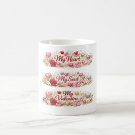Valentine kärlek kaffemugg