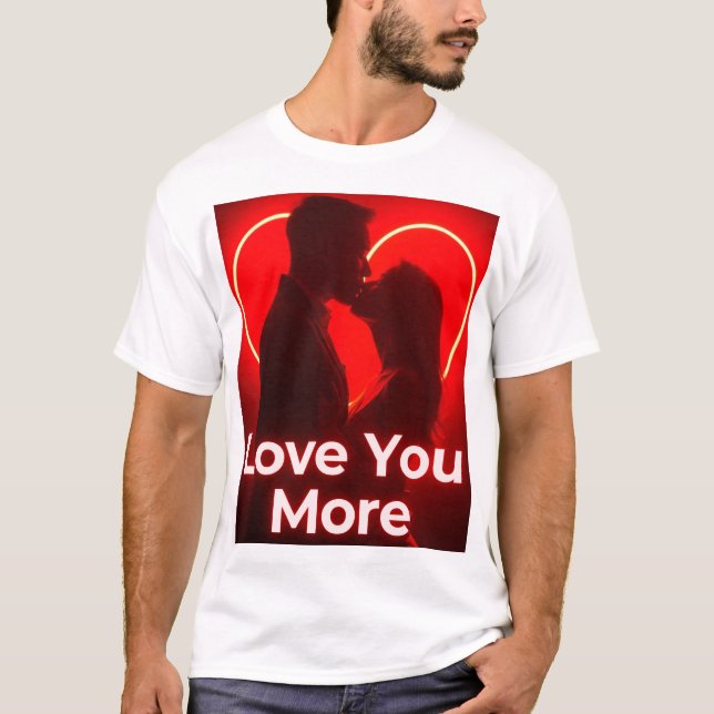 valentine kärlek par tshirt t shirt (Framsida)