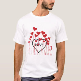 Valentine Kärlek T-Shirt