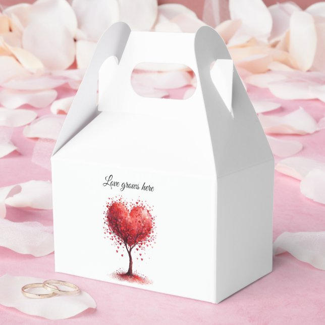 Valentine Kärlekskort | Romantisk för Honom & Henn Presentaskar (Bröllop)