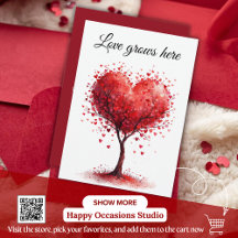Valentine Kärlekskort | Romantisk för honom & henn