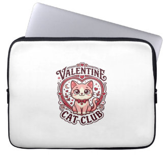Valentine Katt Rolig Katt Älskare Design - Alla hj Laptop Fodral