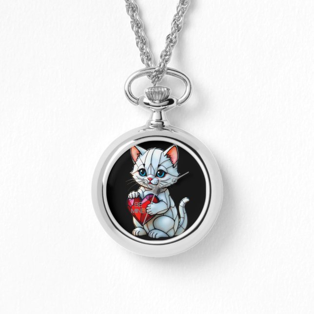 Valentine Kattunge Armbandsur (Framsida)