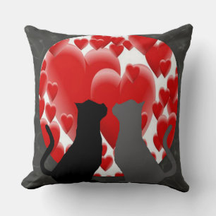 Valentine Kattunge Kudde