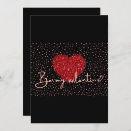 Valentine Keepsakbox Inbjudningar