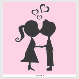 VALENTINE KISS KLISTERMÄRKEN