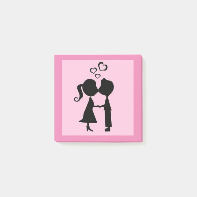VALENTINE KISS POST-IT BLOCK (Framsida)