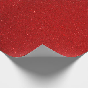 Valentine Kollektion Enkel Röd Glitter Presentpapper