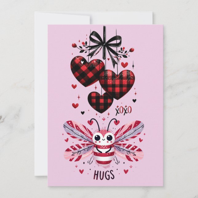 VALENTINE KRAMGO'ING HUGAR INBJUDNINGAR (Framsida)
