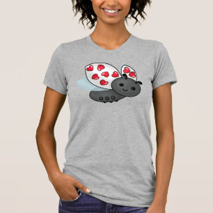 Valentine Ladybug T Shirt