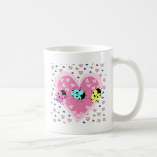 VALENTINE LADYBUGS KAFFEMUGG